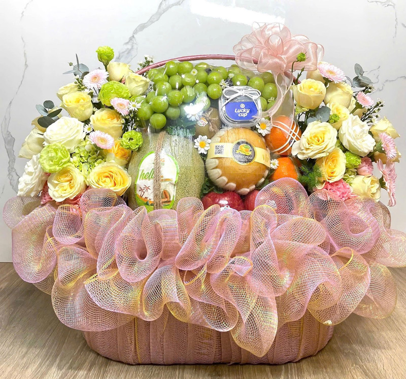 giỏ trái cây mừng thọ gồm những gì