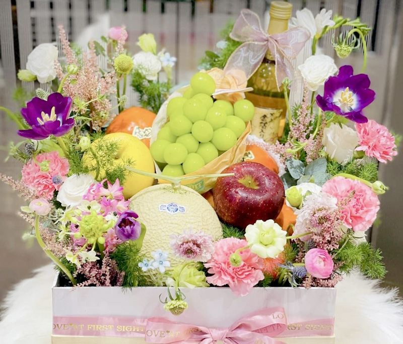 ý nghĩa giỏ trái cây mừng thọ